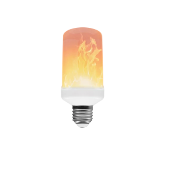 DirectLED A60 4W Flame (láng hatású) izzó (05214)